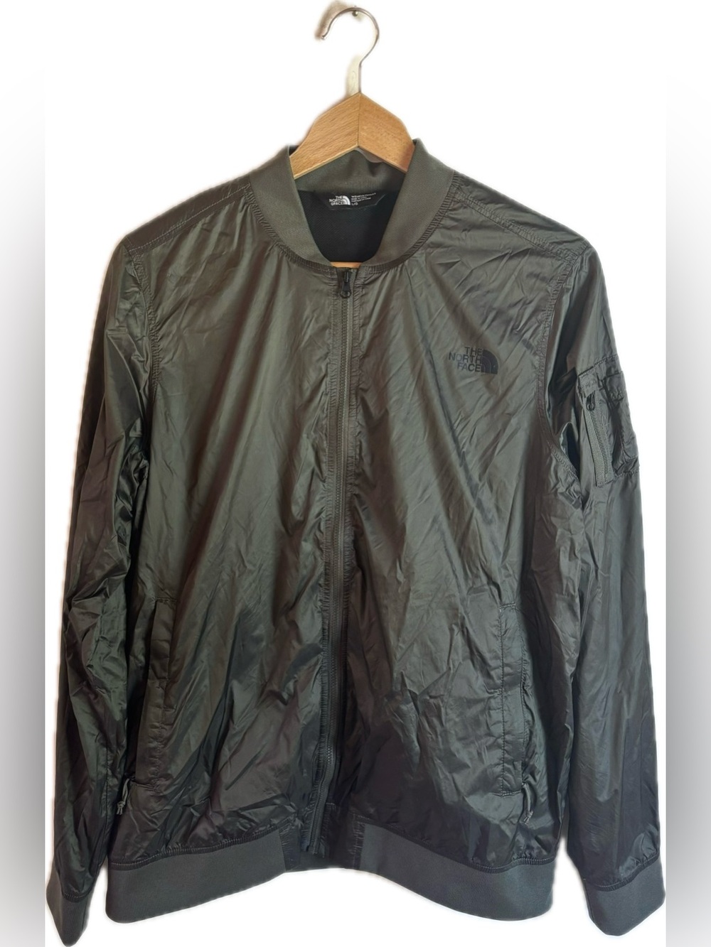 The North Face Green Bomber Style Women’s Jacket
